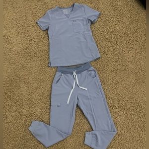 Figs scrub set, XS, purple/gray